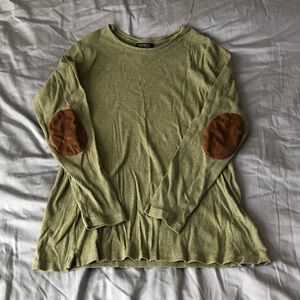 Ralph Lauren green long sleeve blouse